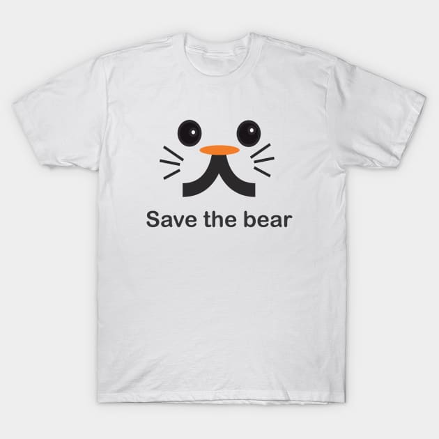 Save the Bear T-Shirt by hsf